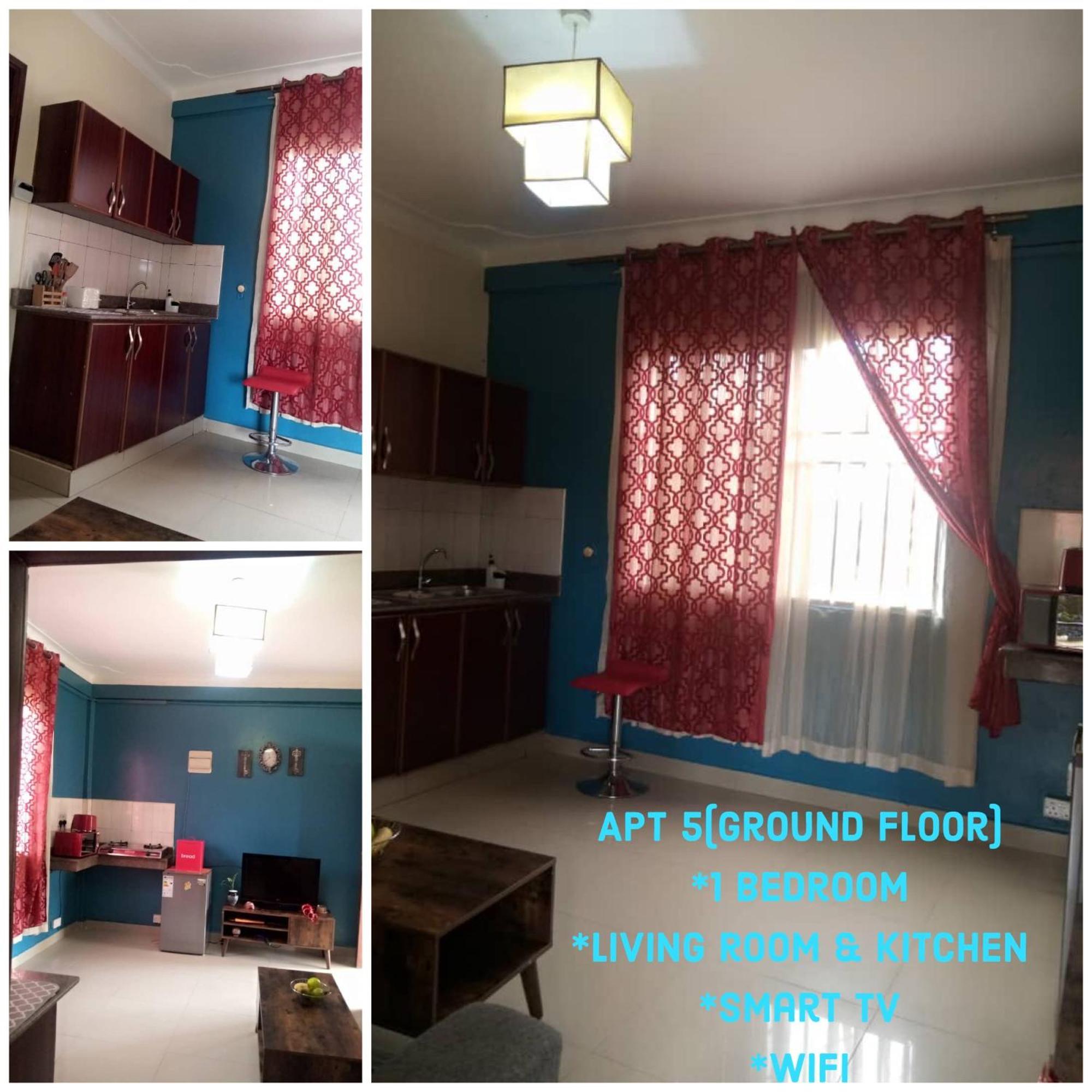 The Abode Apartments Lake View & Breakfast Suite Near Beach Entebbe Rum bild